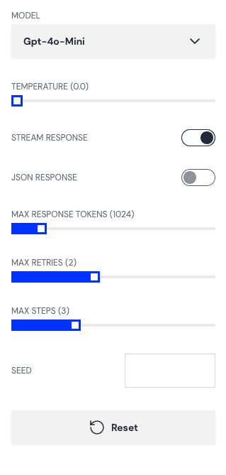 Model Options